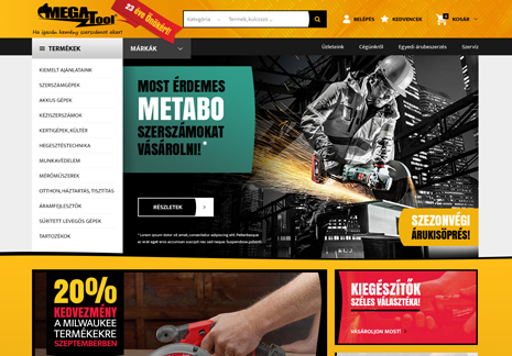Megatool webshop