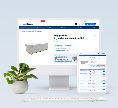 Masterplast B2B webshop