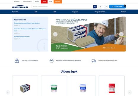 Masterplast B2B webshop