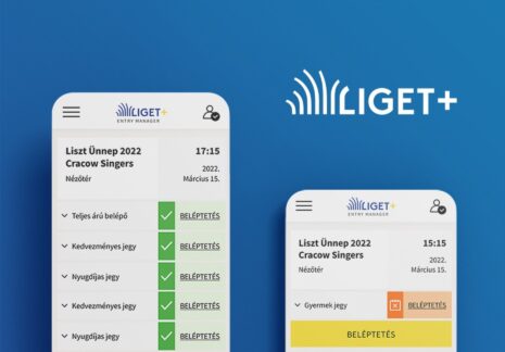 Liget+ check-in application