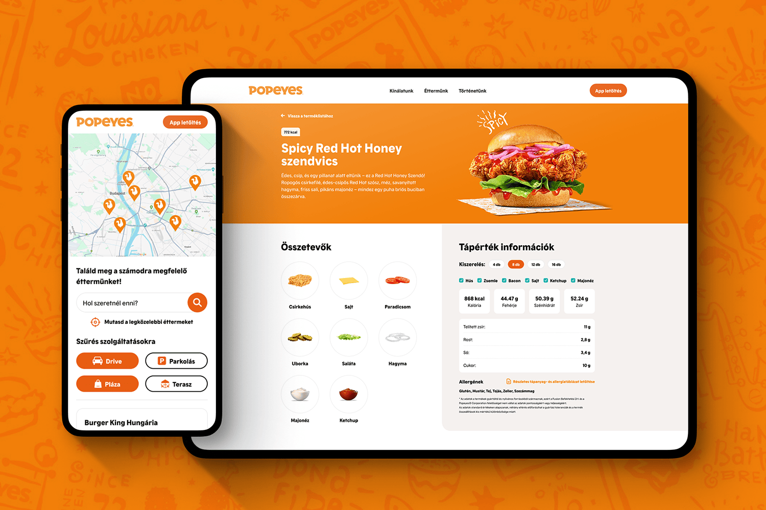 Popeyes Brand Site Development