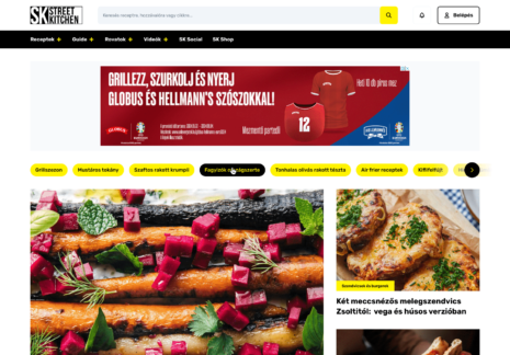 Street Kitchen User Experience and Interface Design